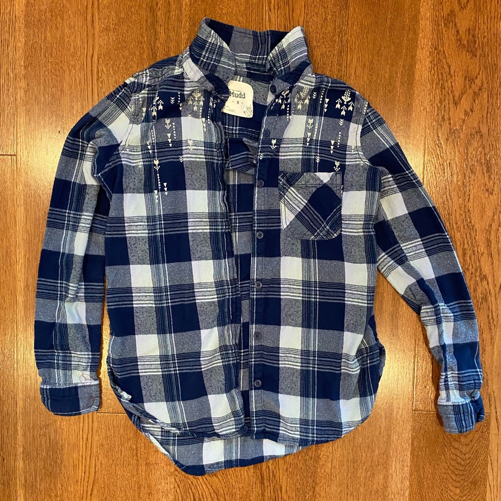 Blue flannel